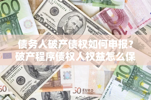 武汉债务人破产债权如何申报？破产程序债权人权益怎么保障？