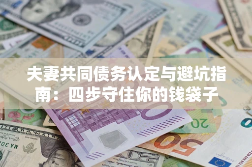 武汉夫妻共同债务认定与避坑指南：四步守住你的钱袋子